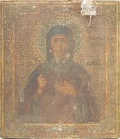 Икона Евдокия Илиопольская, прмц.
