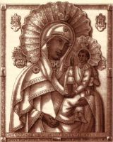 Икона Одигитрия Смоленская Шуйская