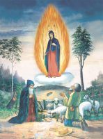 Икона Явление Пресвятой Богородицы На Почаевской горе