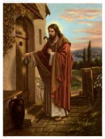 Икона Иисус Христос Стучится В Дверь