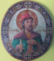 Икона Владимир Серпуховской, св.