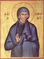 Икона Елизавета Константинопольская, прп.