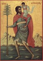Икона Христофор Ликийский, мч.