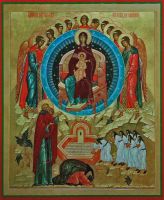Икона Явление Пресвятой Богородицы Александру Свирскому