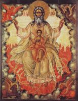 Икона Троица Новозаветная (Отечество)