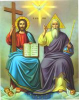 Икона Троица Новозаветная (Отечество)