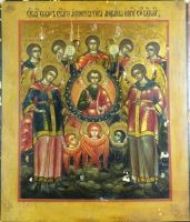 Икона Собор Архистратига Михаила и прочих Небесных Сил бесплотных