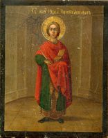 Икона Пантелеимон Целитель, вмч.
