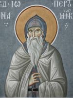 Икона Иона Пертоминский, Соловецкий, прп.