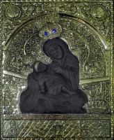 Икона Спилеотисса (Пещерная, в монастыре Мега Спилеон)