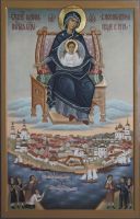 Икона Явление Пресвятой Богородицы в Архангельском граде в 1919 году