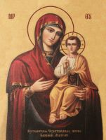 Икона Одигитрия Смоленская Густынская (Ярмарковая)