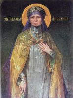 Икона Ангелина Сербская, прав.