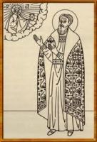Икона Феодор Новгородский, блж.