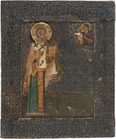 Икона Никита Новгородский, Печерский, свт.