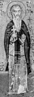 Икона Авксентий Вифинский, Отшельник, прп.