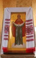 Икона Покров Пресвятой Богородицы Краснохолмская