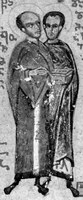 Икона Дамиан Римский, бессребреник, мч.