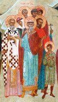 Икона Иоанн Киевский, отрок, мч.
