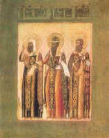 Икона Иоанн Новгородский, свт. прп.