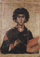 Икона Пантелеимон Целитель, вмч.