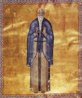 Икона Петр Галатийский, Молчальник, прп.