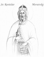 Икона Ростислав Великоморавский, равноап.